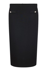 Zwarte rok met knopen Zwarte rok met knopen