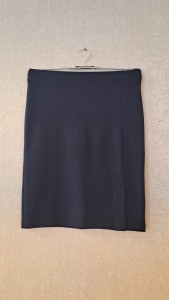 Blauwe rechte rok Blauwe rechte rok